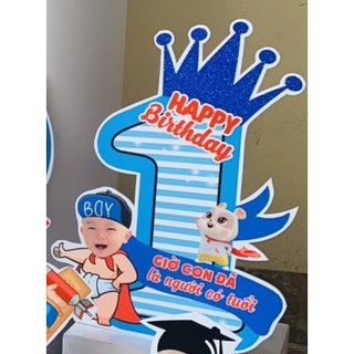 Số Tuổi Dựng Trang trí sinh nhật