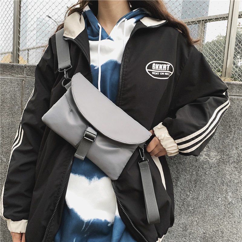 Túi Đeo Trước Ngực Phong Cách Hip hop Cá Tính Dành Cho Cả Nam Và Nữ