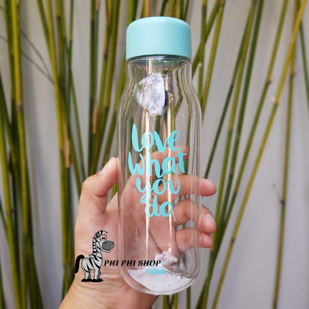 Bình nước Lock&amp;Lock Milky dung tích 500ml nhựa PET BPA Free HAP654