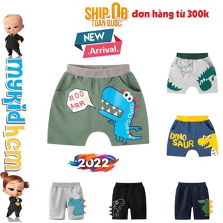 NEW2022 Quần short thun 3D MYKIDSHCM cho bé trai đi học mùa hè giao hoả tốc HCM