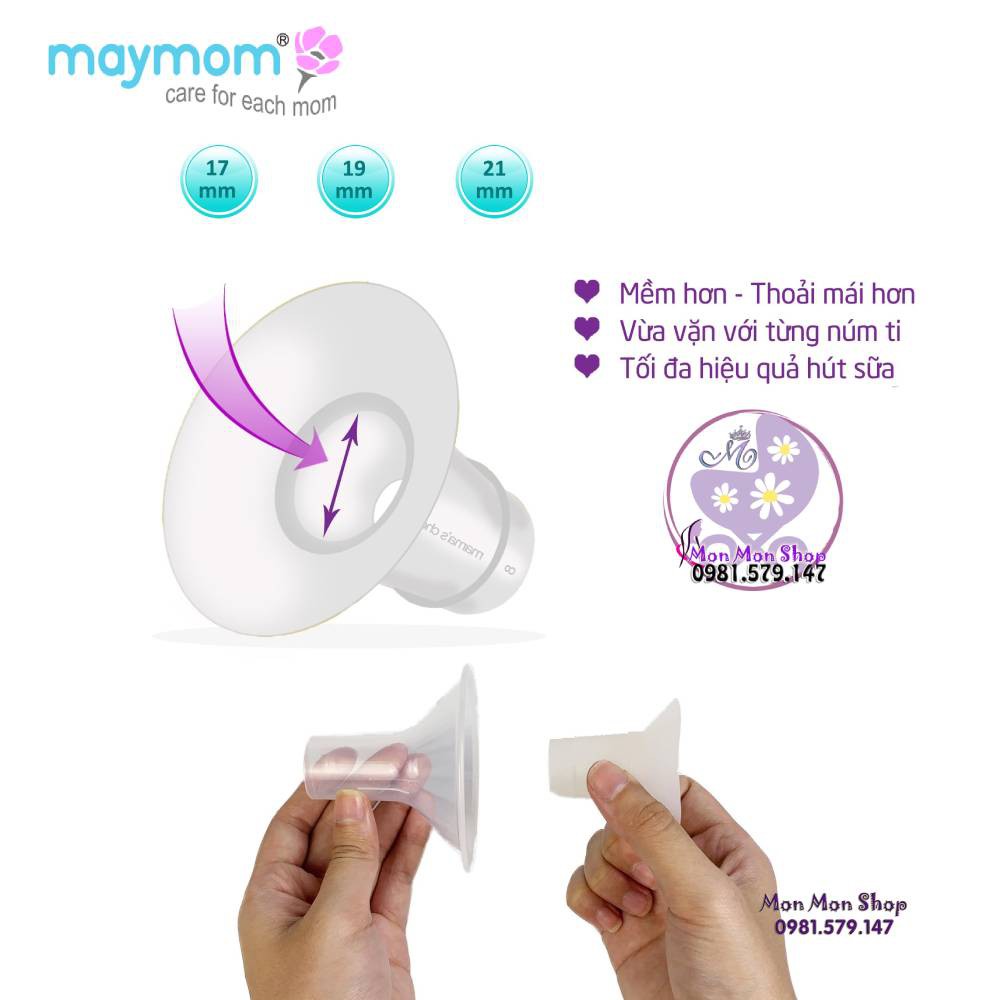 [Trợ phễu] Đệm hạ giảm size phễu cup hút sữa các loại máy Avent/Medela/Spectra