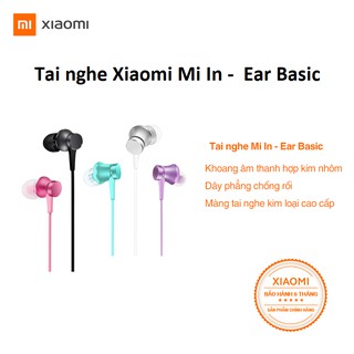 Tai Nghe Xiaomi Mi In-Ear Headphones Basic - Hàng Chính Hãng Digiworld