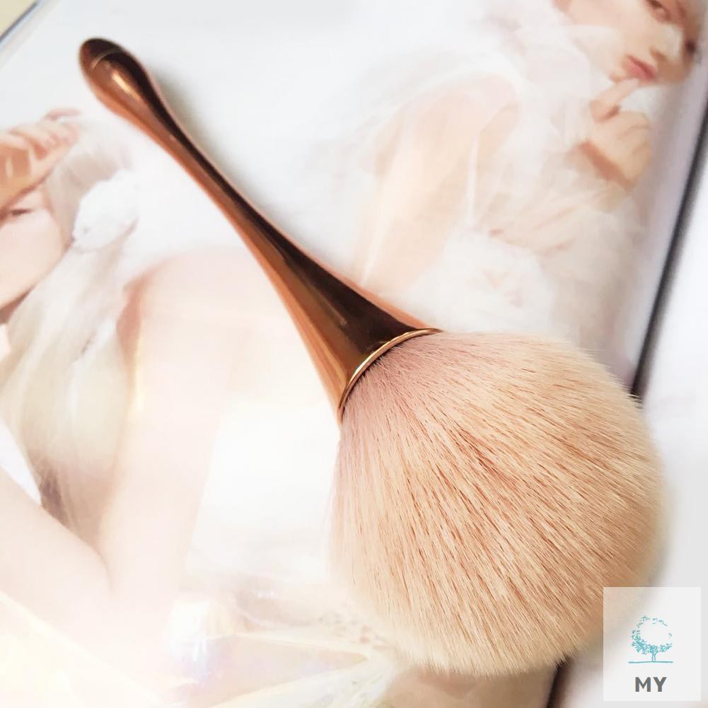 Es แปรงแต่งหน้าเครื่องสำอางเพื่อความงามเครื่องมือ Piala เดี่ยวแป้งฝุ่นแปรงมือจับเล็กแปรงแต่งหน้า