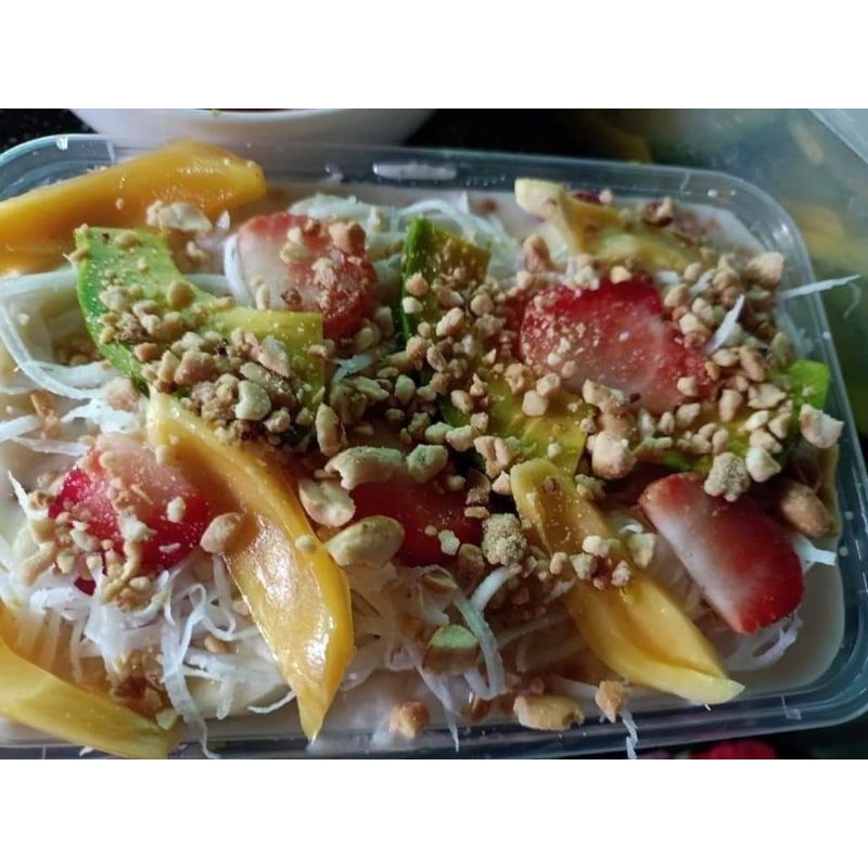 HỘP KEM CHUỐI MIX TRÁI CÂY - HỘP 700G