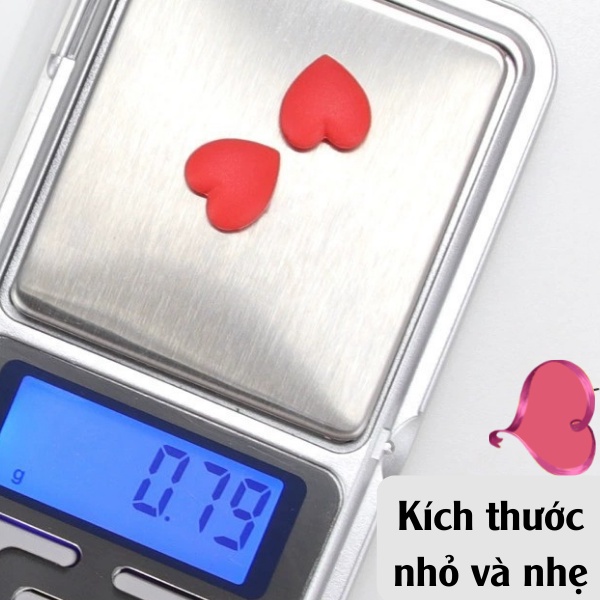 Cài tai silicone hình Tim chống rơi chống thất lạc mắt kính