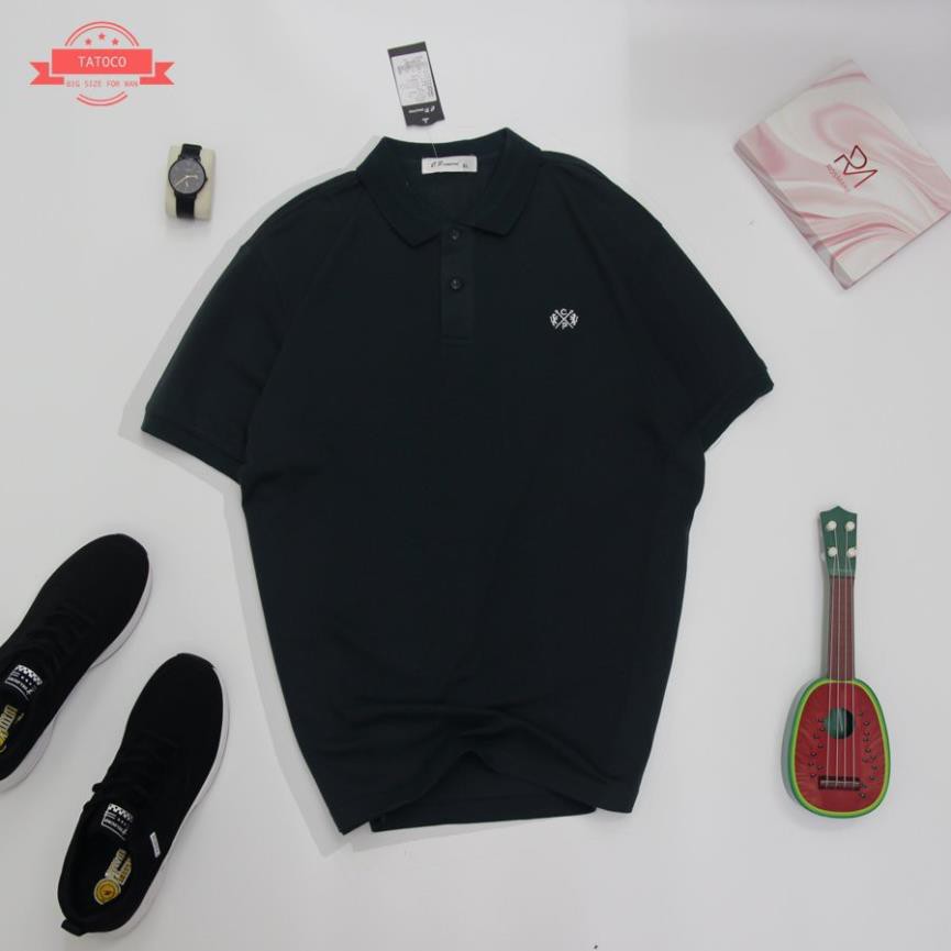 [bigsize 80 - 120kg]  áo thun có cổ size lớn - áo thun polo big size 80-150kg ( hình chất - hàng thật) | BigBuy360 - bigbuy360.vn