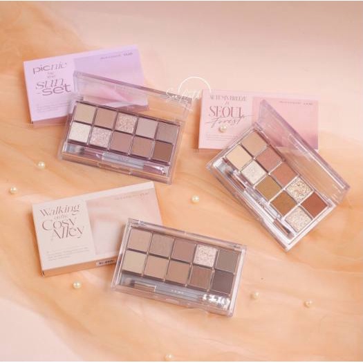 Bảng Màu Mắt Clio Pro Eye Palette 02 Brown Choux 0.6g x 10