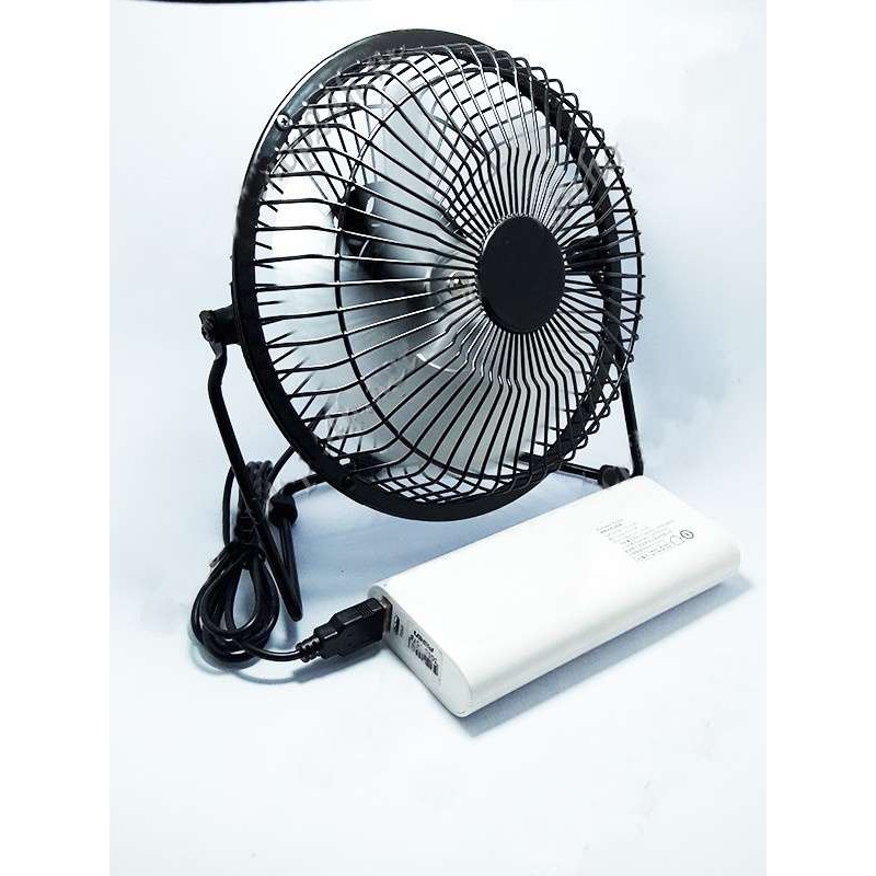 Quạt lồng sắt để bàn văn phòng USB mini