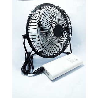 (Mẫu mới 2023 )QUẠT LỒNG SẮT Mini Cổng USB