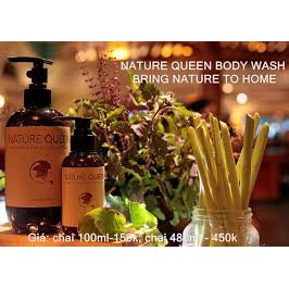 Sữa Tắm Thảo Dược Nature Queen (100ml_480ml)