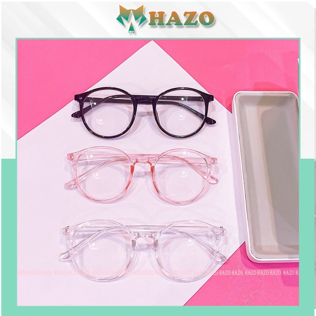 Mắt Kính Gọng Cận Form Tròn Tata Giá Rẻ Dễ Thương Hot Trend - Hazo