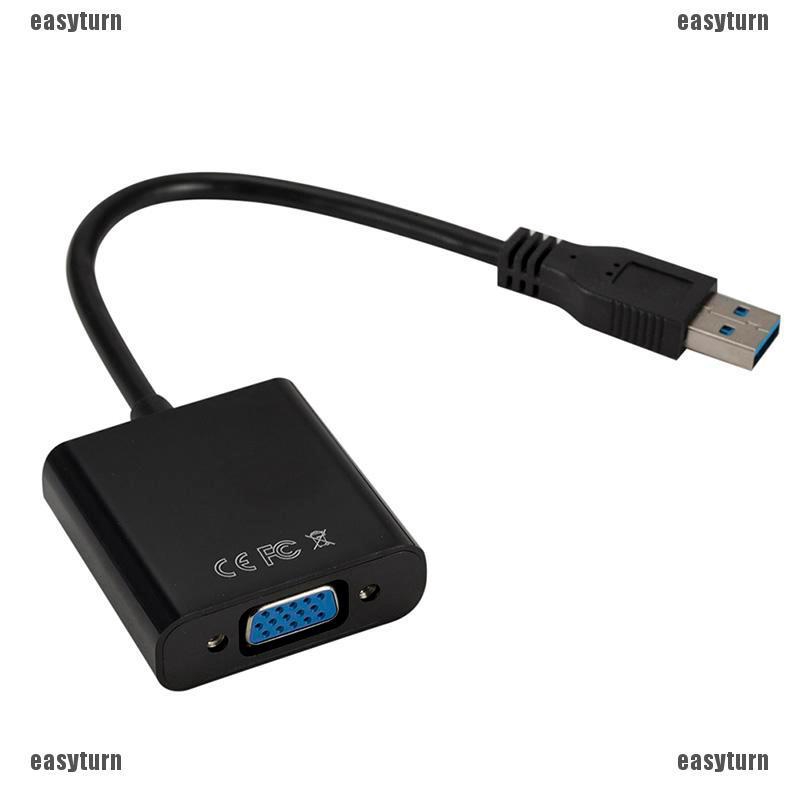 Cáp chuyển đổi USB 3.0 sang HDMI Audio Video cho máy tính Windows 7/8/10 1080P