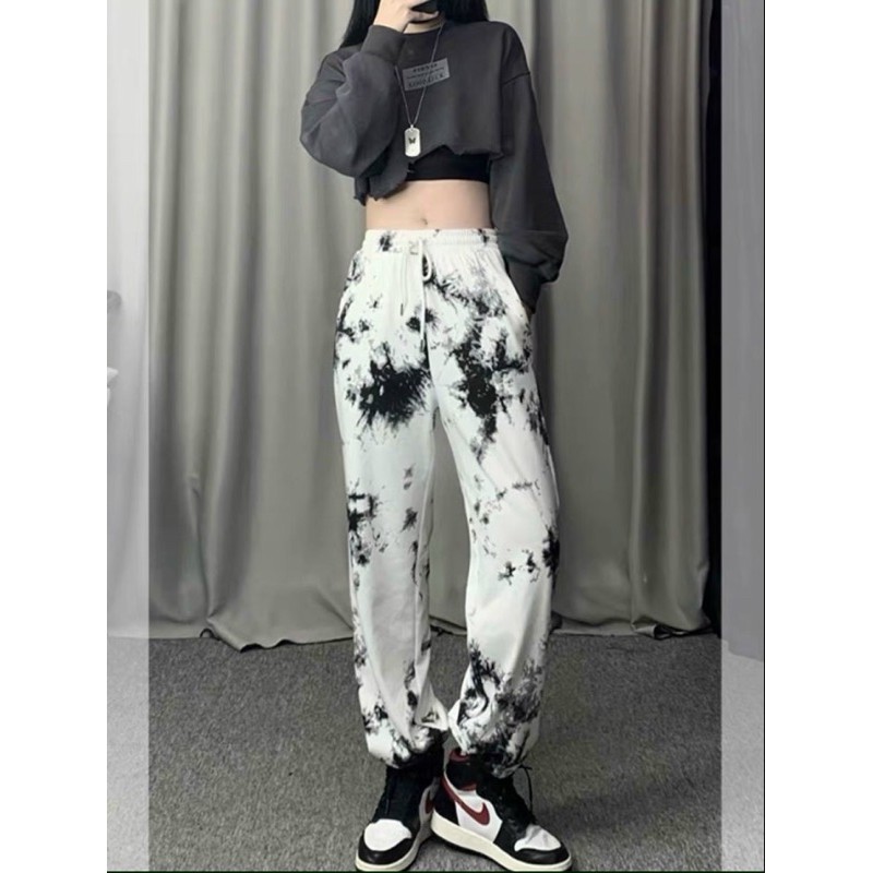 [ Mặc 2 Kiểu ] Quần Cull Ống Rộng dài in Chuyển Nhiệt hoạt hình Cartoon mặc 2 kiểu siêu Chất | BigBuy360 - bigbuy360.vn