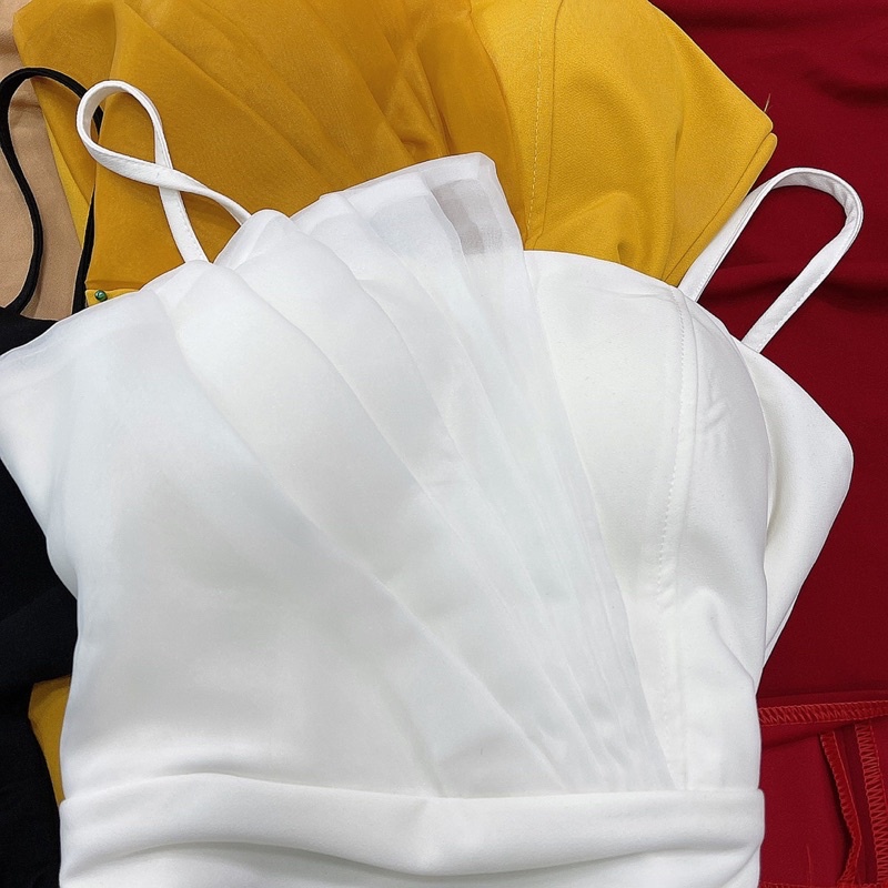 🌹Đầm ôm body xếp ly