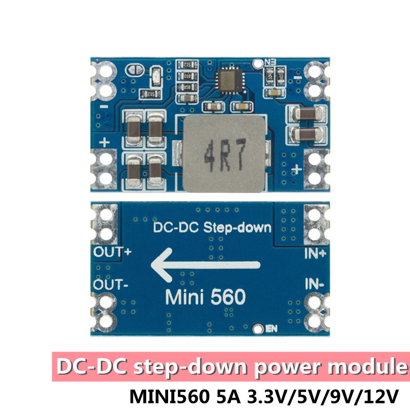 Mô Đun Ổn Định 5A DC-DC mini560 3.3 5V 9V 12V Chuyên Dụng