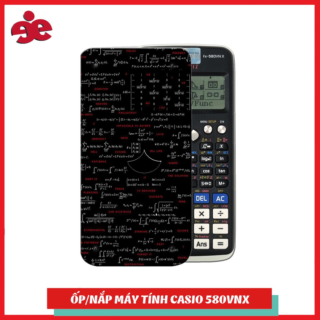 ỐP MÁY TÍNH CASIOFX 580 VNX - TOÁN HỌC