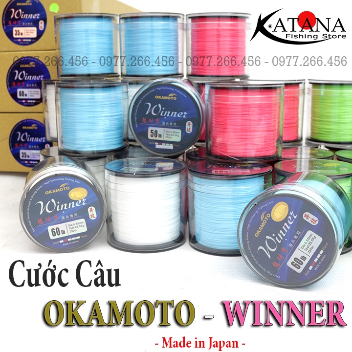 Cước Câu OKAMOTO WINNER - Made in Japan