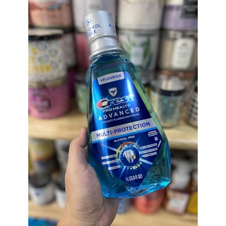 Nước Súc Miệng Crest Advanded Siêu Sạch 1L Hàng Mỹ Exp07/22