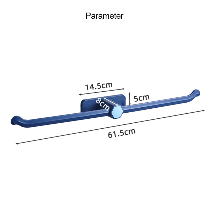 Giá Đỡ Treo Khăn Bằng Nhựa Đục Lỗ Cho Nhà Tắm