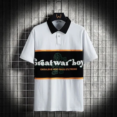 Áo polo Ngắn Tay Form Rộng Thời Trang Dành Cho Nam