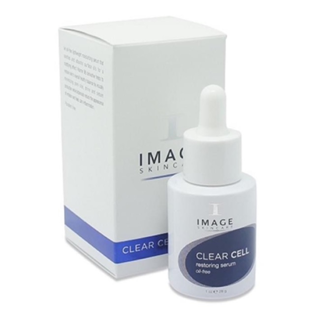 Tinh chất làm dịu da, giảm nhờn, ngừa mụn Image Skincare Clear Cell Restoring Serum Oil Free