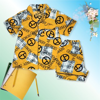 Pijama - bộ nữ quần đùi tay ngắn lụa hàn quốc