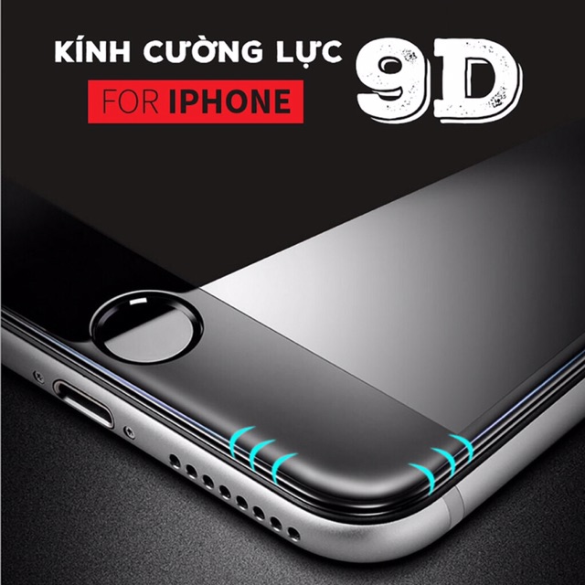 [Giá Sốc] Bộ 2 kính cường lực ip 6/7/8/6plus/7plus/8plus