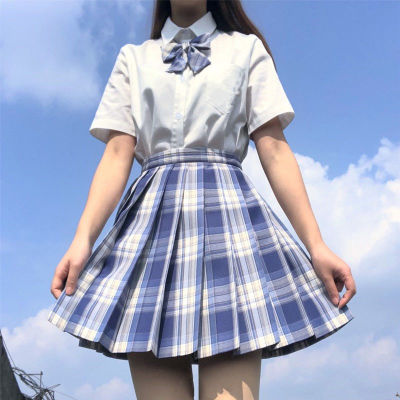 Chân Váy Chữ A Lưng Cao Xếp Ly Phong Cách Lolita Hàn Quốc | BigBuy360 - bigbuy360.vn