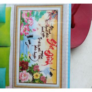 Tranh đính đá gia đình tuyệt đẹp kt 75*45cm(hình thật)