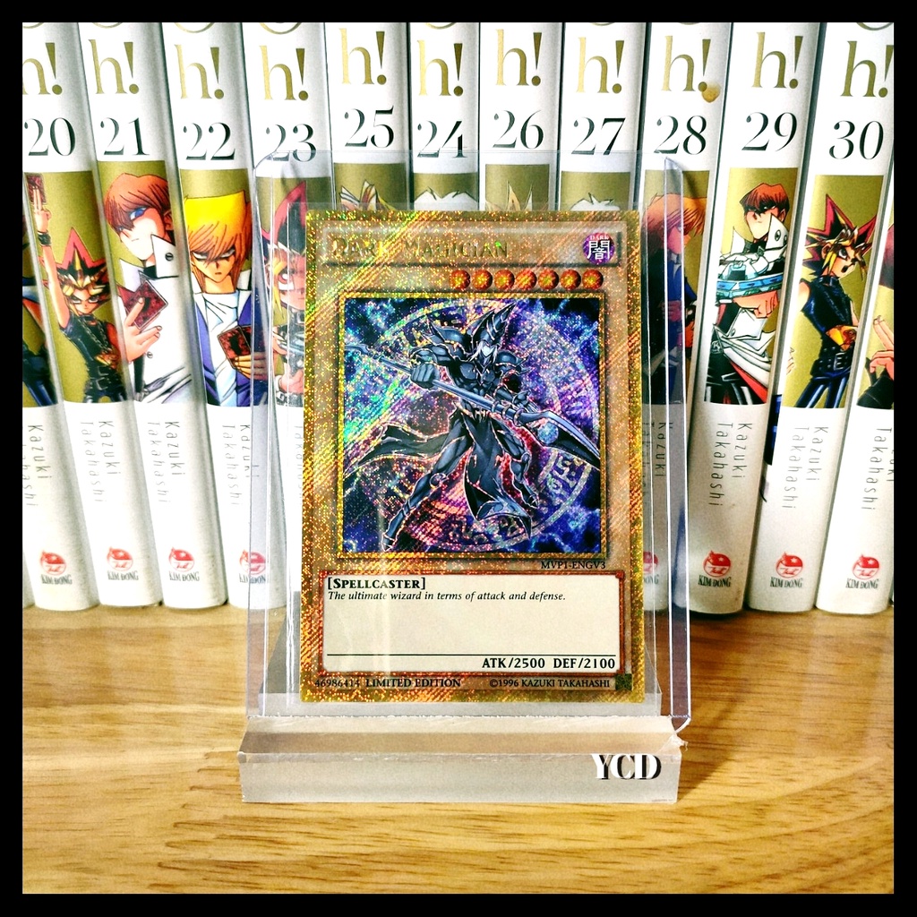 Thẻ bài yugioh chính hãng  Dark Magician – Gold Secret Rare