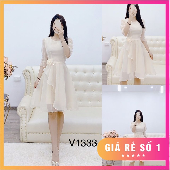 ĐẦM VOAN THIẾT KẾ ĐỘC QUYỀN SIÊU XINH ĐỦ SIZE S,M,L,XL,XXL - V5