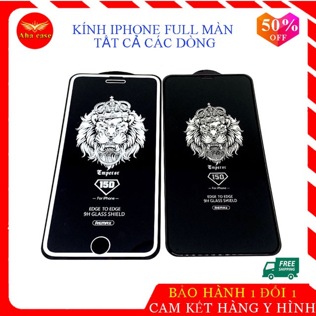 [FREESHIP] Kính cường lực Iphone 15D Cho Dòng Ip 6/6plus/7/7plus/8/8plus/X/Xs/Xs Max/11/11Pro Max/ip12/12pro/12 Promax