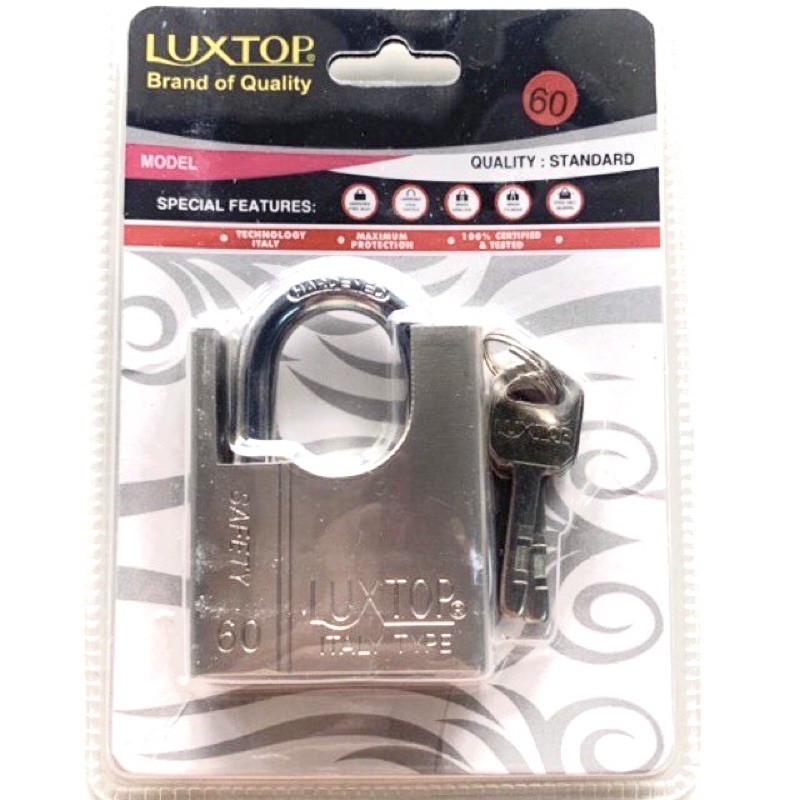 Ổ khoá LUXTOP 6 phân chống cắt