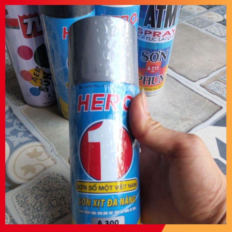 Sơn Xịt Kẽm Cao Cấp HERO và ATM