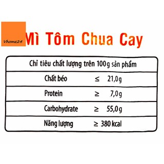 Mỳ 3 Miền tôm chua cay 65g