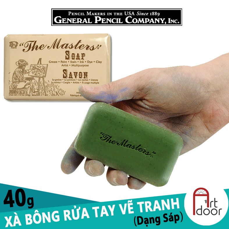 [ARTDOOR] [TẾT SALE 20%] Xà bông rửa tay vẽ tranh THE MASTERS Soap