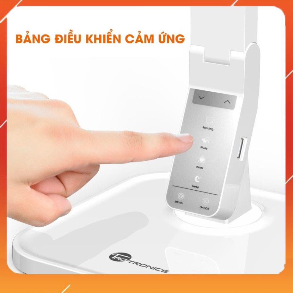 Đèn học chống cận TaoTronics TT-DL02, 14W, 4 chế độ sáng hẹn giờ - Hàng Chính Hãng, Bảo Hành 12 Tháng