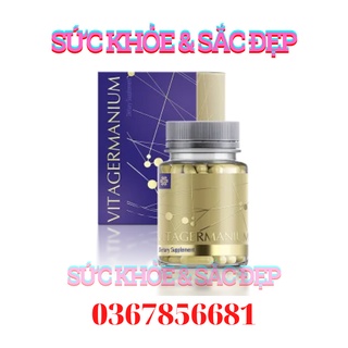 VitaGermanium siberian - Siêu chống lão hóa và bảo vệ tim mạch VitaGermanium – 30 viên – Date T8/2023
