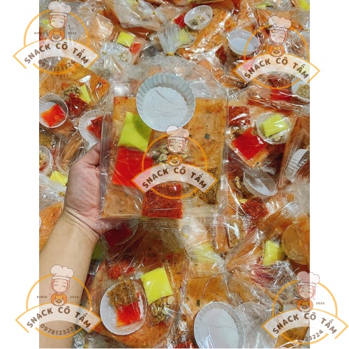 Bánh tráng chấm bơ tứ vị Bánh tráng phơi sương thơm ngon đậm vị /Snack Cô Tấm