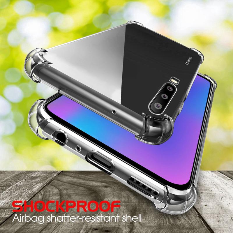 Ốp điện thoại mềm trong suốt chống sốc cho Huawei P30 Pro/P30 Lite/P30