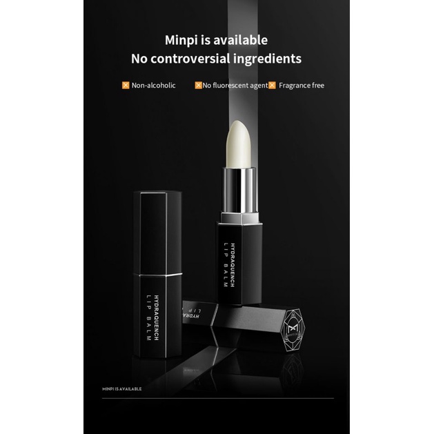 Son dưỡng môi không màu dưỡng ẩm chống nứt nẻ cho nam vào mùa thu đông