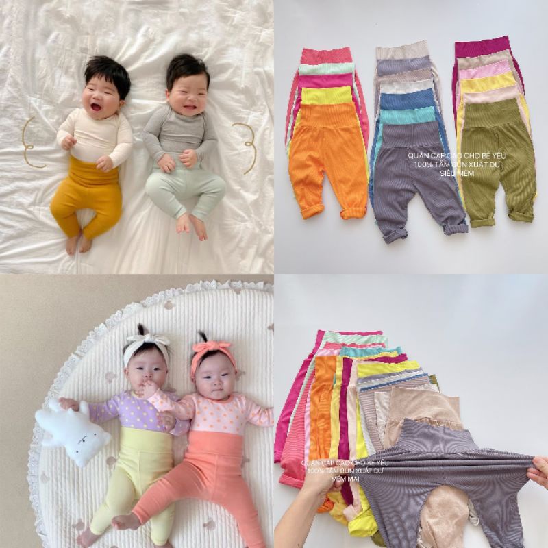 COMBO 5 QUẦN CẠP CAO CHO BÉ