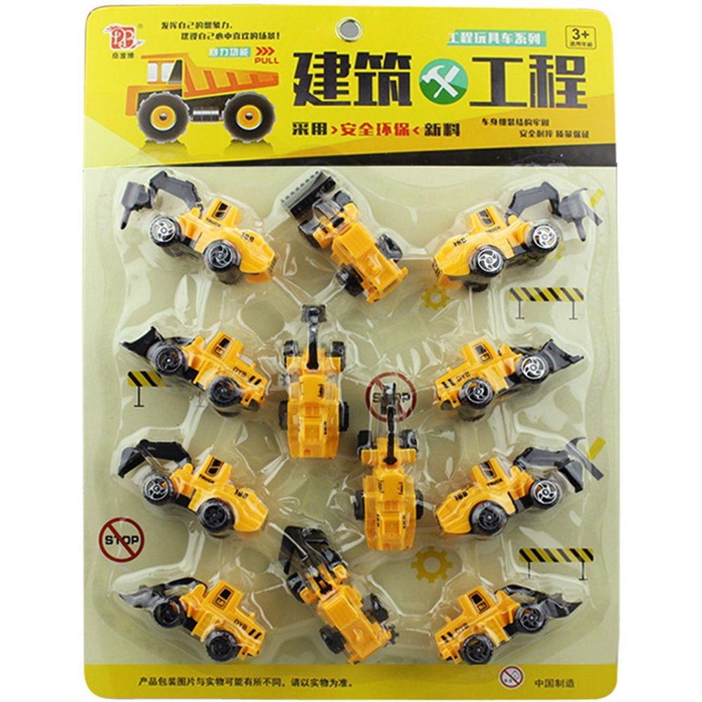 Layor1 Bộ Đồ Chơi Mô Hình Xe Hơi Bằng Nhựa Có Giác Hút