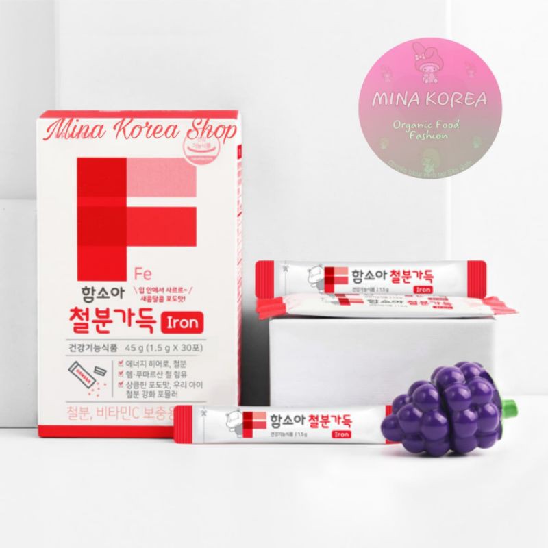 SẮT & VITAMINC CHO BÉ 12M+