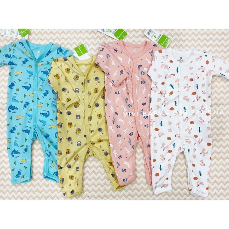 Body sleep suit họa tiết Lullaby cho bé