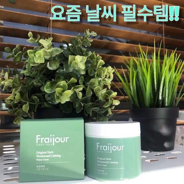 Kem dưỡng Fraijour original herb wormwood watery cream - kem dưỡng chiết xuất thảo mộc