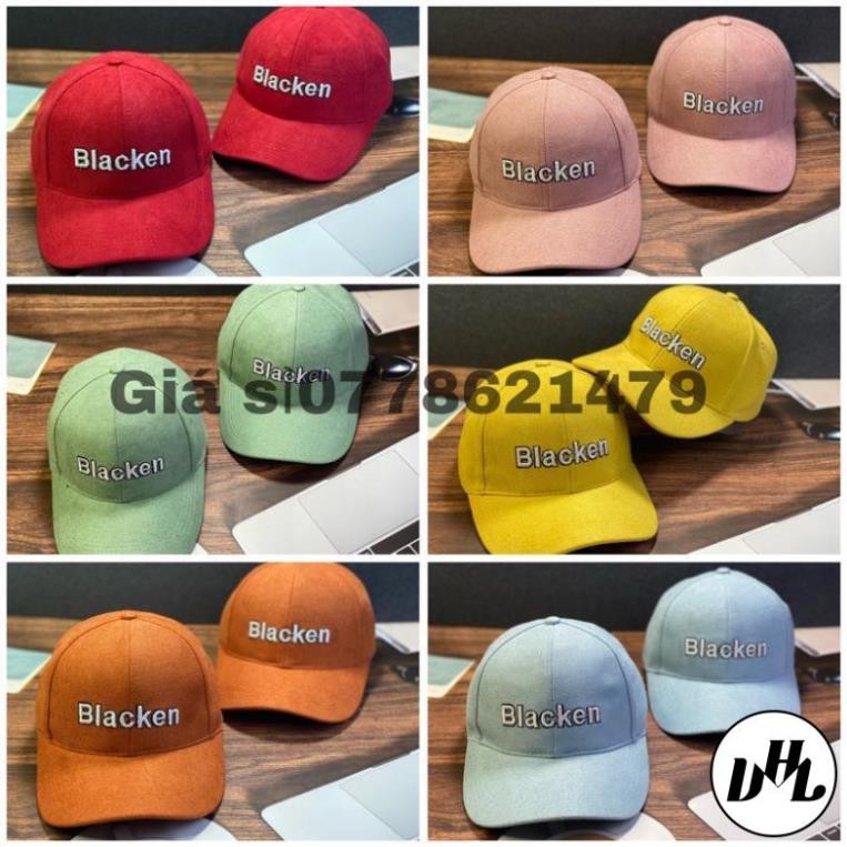 Mũ kết nhung màu thêu màu trend bao đẹp thời trang