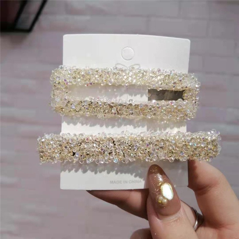 Set 2 kẹp tóc hình học xinh xắn B225