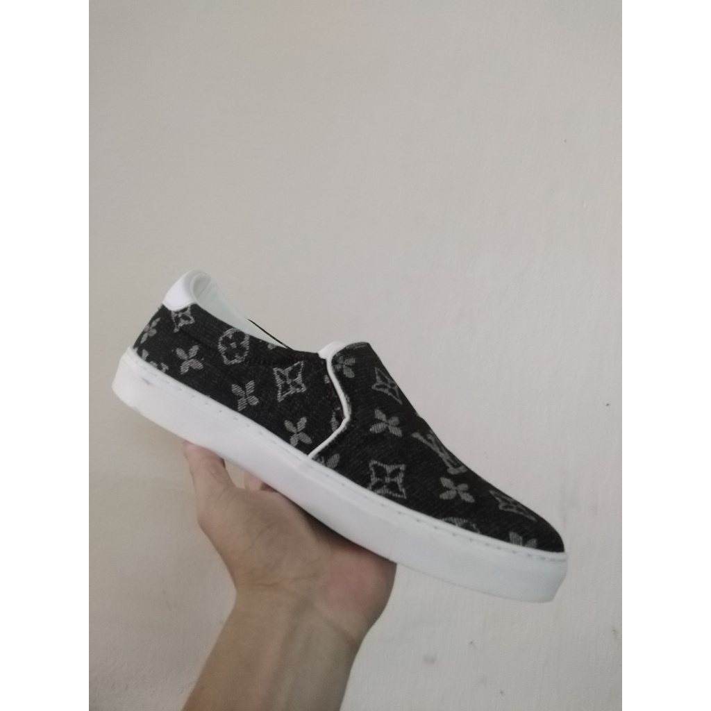 Giày lười slip on nam 𝗟𝗘𝗩𝗜𝗦 Hàn Quốc ❤️ Giày lười nam 𝗟𝗘𝗩𝗜𝗦 vải jean bò cao cấp Full Box