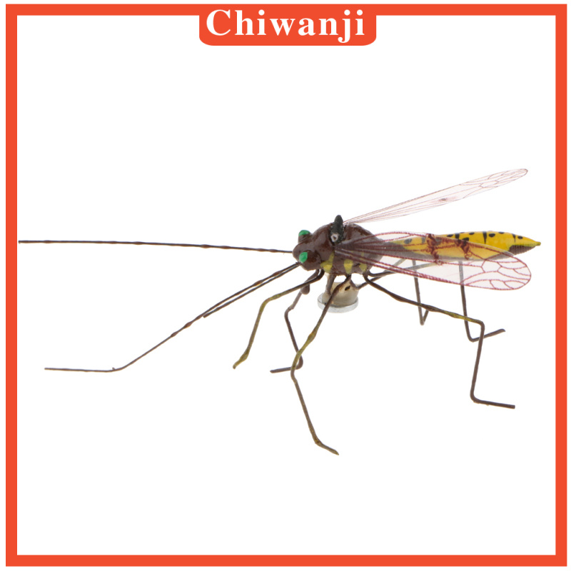 [CHIWANJI]Lifelike Mosquito Decoy Ornament Garden Decor Halloween Display Event Party